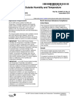Hx-68P3 Series Outside Humidity and Temperature Transmitters