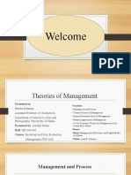 Theories of Management