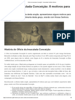 Ofício Da Imaculada Conceição - Comunidade Católica Shalom