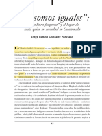 González Ponciano, No Somos Iguales (24 PP)