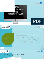 Materi Pengenalan Tugas Manajer Pengelolaan Dan Manajer Data