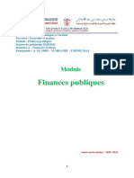 Chapitre III Elaboration de La Loi de Finances