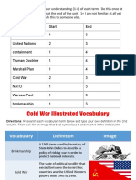 Part One - Cold War Interactive Notebook