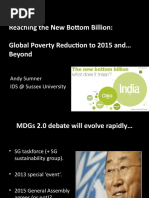 New Bottom Billion at Oslo