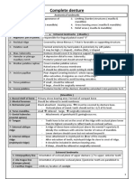 Coااببmplete denture handouts