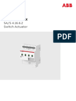 ABB I-Bus® KNX: SA/S 4.16.6.2 Switch Actuator