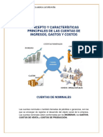 Blog - Concepto y Caracteristicas Principales de Las Cuentas de Ingresos, Gastos y Costos