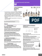 WL/WLM: Wide Range of Two-Circuit Switches Select One For The Operating Environment/Application