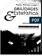 Paulo Afonso Lopes - Probabilidade e Estatística PDF