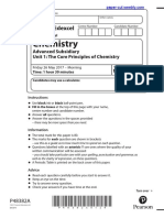 Chemistry: Pearson Edexcel