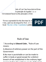 Rule of Law