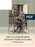 The Paulism of St. Anthony Mary Zaccaria