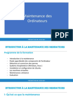 Maintenance Des Ordinateurs Par MR KEITA