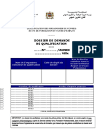 4 Dossier de Demande de Qualification