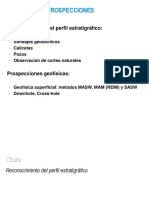 Prospecciones Geotécnicas y Geofísicas