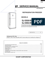 Service Manual: SJ-3056-BE/GL/GY/SL/WH SJ-3065-BE/GL/GY/SL/WH