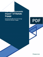 Forrester Total Economic Impact of Marketo Engage