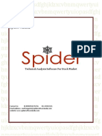 Spider Manual: Technical Analysis Software For Stock Market