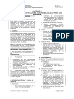 CAPITULO II v2.p9 Emision para Certificado de Aeronavegabilidad