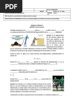 TRABAJO POTENCIA Y ENERGÍA-evaluacion 4 Periodo