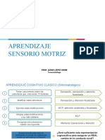 Aprendizaje Sensorio Motriz: Prof. Jaime López Uribe