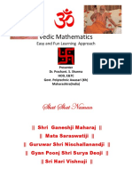 Vedic Mathematics: Easy and Fun Learning Approach