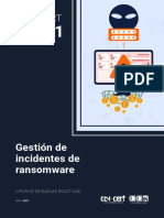 CCN-CERT (Gestion de Incidentes Ransomware)