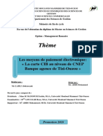 Mémoire .Les Moyens de Paiement Electronique