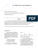 Nucleophilic Acyl Substitution: The Synthesis of Esters