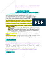 Lecture 6 - Homicide - Involuntary Manslaughter