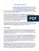 RF Antenna (Radio) : Terminology