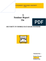 Security in Mobile Database Systems