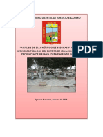 Análisis de Diagnóstico de Brechas y Acceso A Servicios Públicos