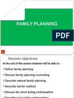 Family Planning PPT For MSC