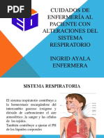 Cuidados de Enfermeri en Alteraciones Respiratorias