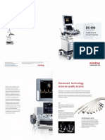 Mindray DC 60 Ultrasound Machine