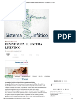 DESINTOXICA EL SISTEMA LINFATICO - Remedios para El Alma