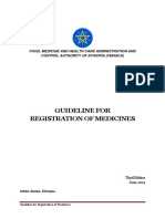 Guideline For Registration of Medicines 2014