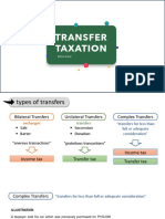 Introduction To Transfer Taxation (Presentation Slides)