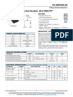 VS-30EPH06-N3 Hyperfast Rectifier, 30 A FRED PT: Vishay Semiconductors