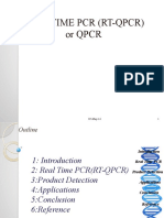 Real Time PCR (RT-QPCR) or QPCR