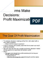 8 Profit Maximisation TR TC AVG COSTS