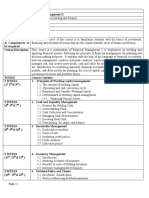 FM-II Course Outline