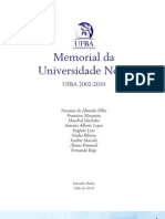 Memorial Da Universidade Nova (2002-2010)