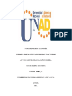 Unidad 3 Fase 4 - Oferta, Demanda y Elasticidad