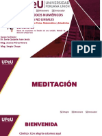 Semana 3 - Ecuaciones No Lineales