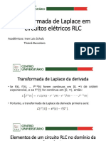 Transformada de LaPlace em Circuitos Elétricos RLC