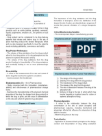 Biopharmaceutics: GSDMSFI - BS Pharmacy 3