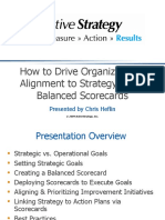 How To Drive Organizational Alignment To Strategy Using Balanced Scorecards