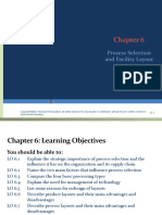 6 Process Selection and Facility Layout